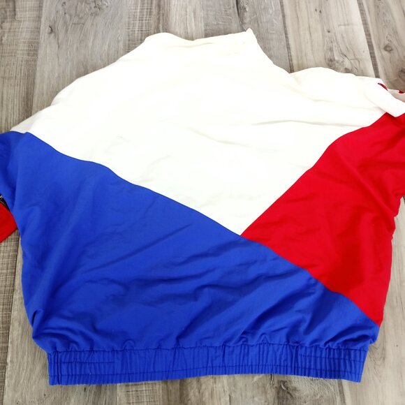 Firestone Racing Red White Blue Windbreaker Jacket Made in USA XXL - Picture 9 of 12